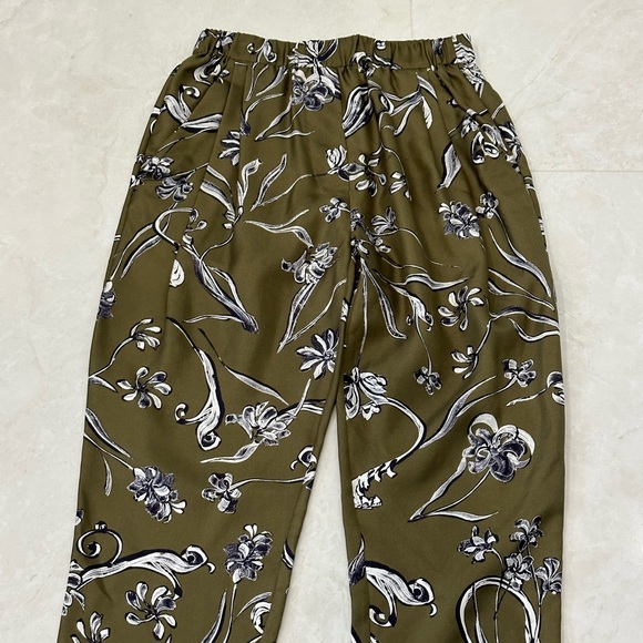NEW 3.1 Phillip Lim floral silk tapered trousers - Picture 6 of 7